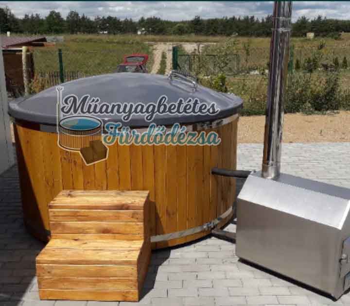 Műanyagbetétes fürdődézsa